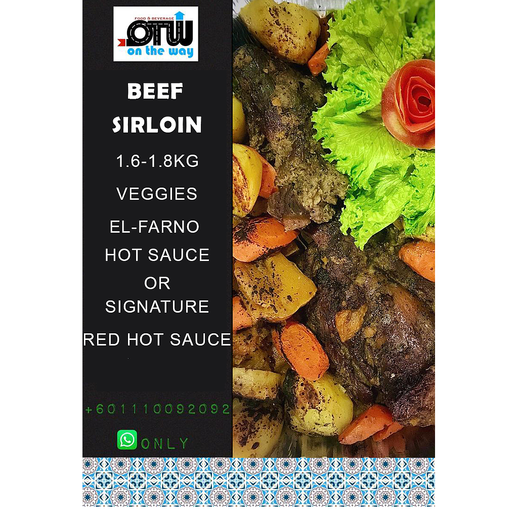 [OTW Catering] Beef Sirloin/Striploin - عرق روزبيبف