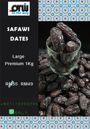 [OTW Sunnah Food] ٍSafawi Dates 1KG - تمر صفوي1ك